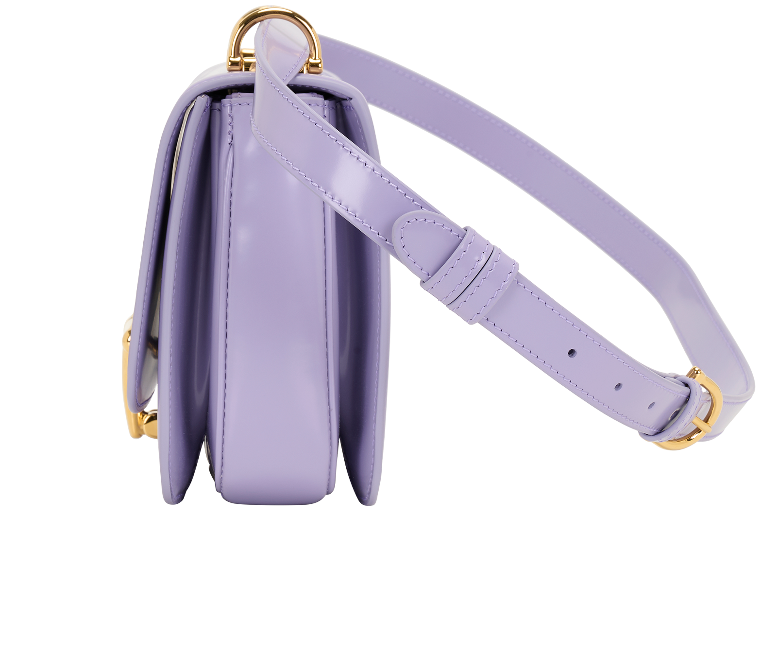 Small Siena, &pound;1,100, Handbags, Purple, Leather, Bottom view